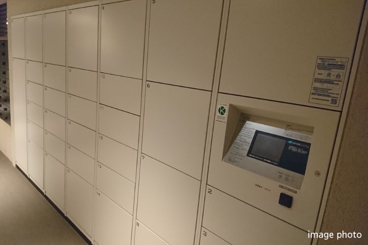 シティテラス京橋着荷表示機能付宅配ボックスイメージ画像