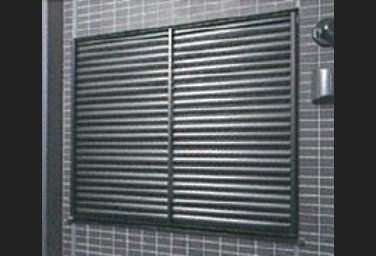 シティテラス京橋可動ルーバー面格子